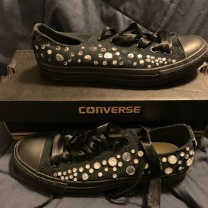 All Black Converse